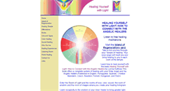 Desktop Screenshot of healingwithlight.org
